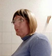 Ombre Bob corto peluca con flequillo recto brasileño pelucas de cabello humano rubio miel cabello humano pelucas completas con Bang cabello Remy