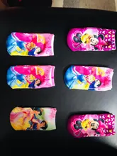 Disney kids cotton socks Minnie Mitch anna girls socks boys SpiderMan Socks 1 pair child  Socks 3D Print Cartoon girls Socks