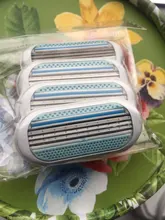 Cabezales de afeitado de 3 cuchillas, máquina de afeitar para el cuidado de la piel, recortador de pelo corporal reemplazable, accesorios de depilación, 4 unids/lote