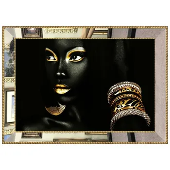 

Luxury Mirror Framed Digital Canvas Painting 70 * 100 cm