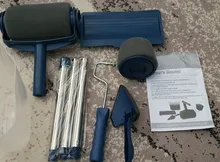 Pinceles multifuncionales para pared, accesorios para decorar, esquinas, cepillos con mango, herramienta para el hogar, fácil de utilizar, pinceles para pintar, 8 unidades/juego