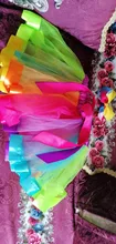 Falda para niña de tutú, ropa de 12 a 8 años, minifalda de tul colorida para niña, para fiesta, baile, arcoíris, ropa para niño 2020