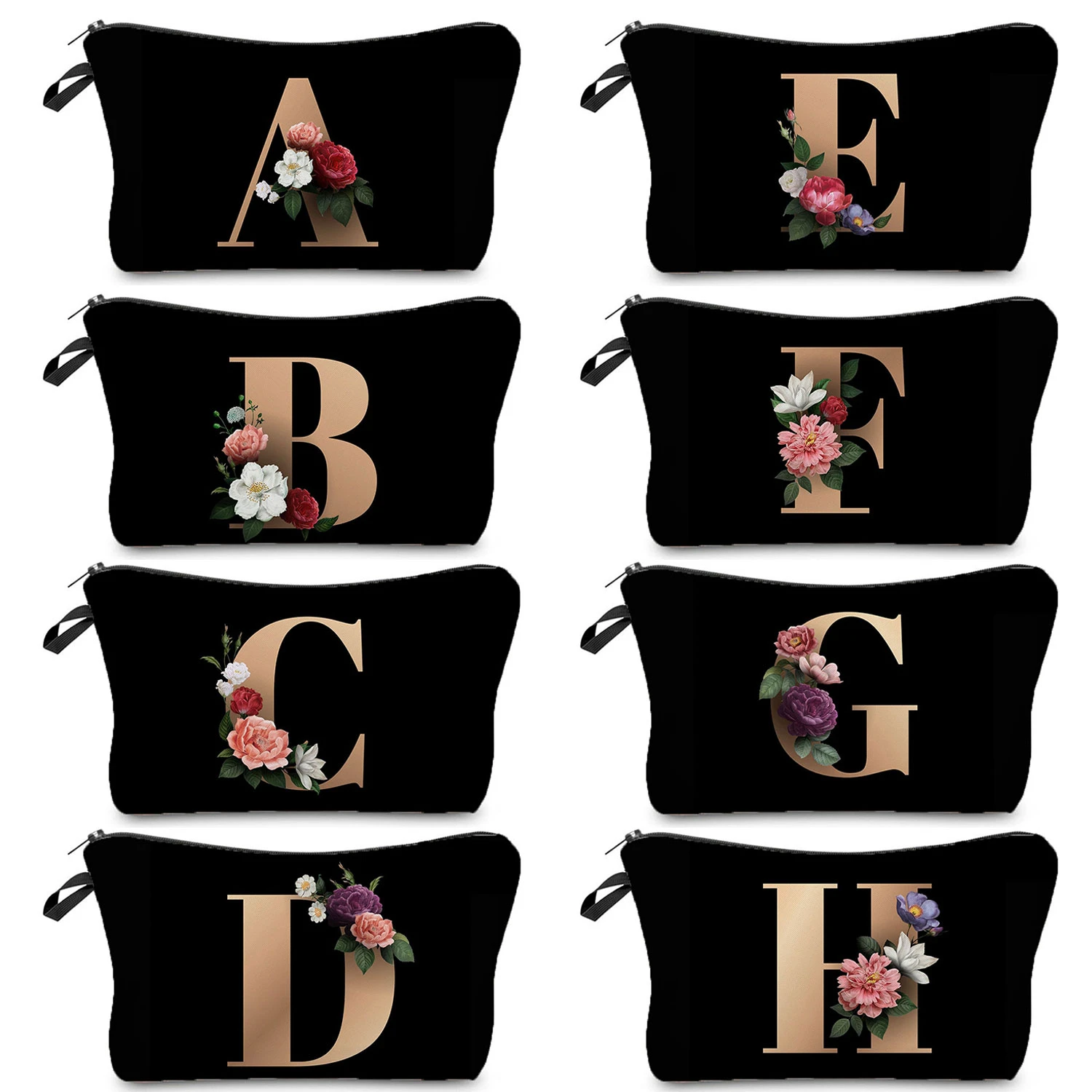 flower beauty bag