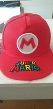 Gorra de baseball con bordado de Mario para niñas, informal, cosplay, hip hop, para viajar al aire libre