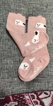 Calcetines antideslizantes con dibujos de animales para bebé, calcetín de otoño Unisex, hasta la rodilla