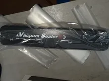 Sellador de alimentos al vacío para cocina, máquina automática de envasado comercial de 220V/110V, sellador del vacío de la comida del hogar, incluye 10 Uds. De bolsas