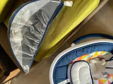 2020 Upgrade Silla de bebé recién nacido Columpio para dormir Columpio Mecedora Cuna eléctrica Silla de balancín Bluetooth con cojín de asiento