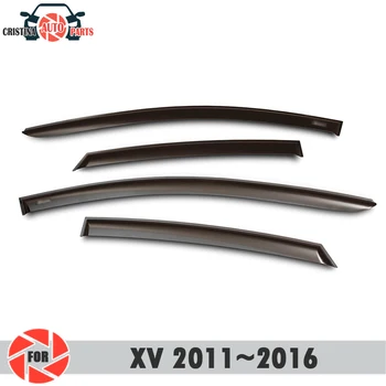 

Window deflector for Subaru XV I 2011~2016 rain deflector dirt protection car styling decoration accessories molding