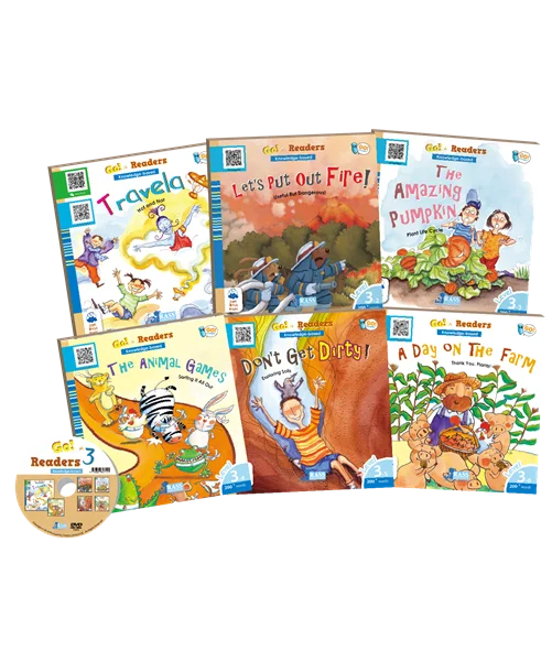 

RASS Go! Readers Level 3 (6 Books + 1 DVD + 1 Smart Pen)