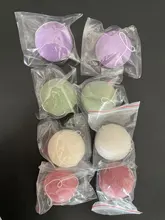 4 Uds exfoliante limpiar Konjac Esponja Natural Konjac Esponja Konnyaku cara Esponja para limpiar y lavar Esponja, Maquiagem maquillaje Konjac