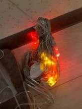 Curtain Garland Fairy-String-Light Led Net Mesh Window Christmas Wedding Party 2x2m 3x2m