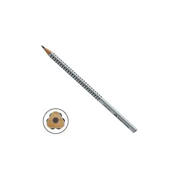 

Pack of 12 triangular pencils graphite Grip 2001 h AntiscivoloFABER-CASTELL7.5