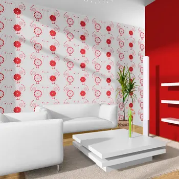 

Wall mural-animal style folk - 350x270 cm