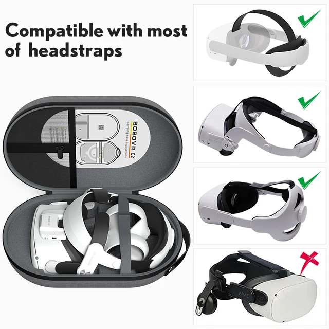 Bobovr M2プロストラップバッテリーアキュラスためクエスト2 vr