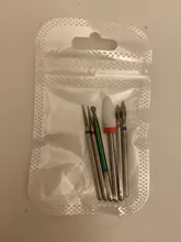 Fresas de diamante para manicura, taladro de cerámica para uñas, molinos de eliminación de broca para uñas, juego de herramientas eléctricas para manicura de Gel, 6 uds.