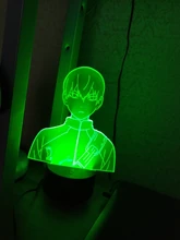 Led-Night-Light Table-Lamp Hinata-Figure Manga Gadget Bedroom-Decor Acrylic Anime Haikyuu