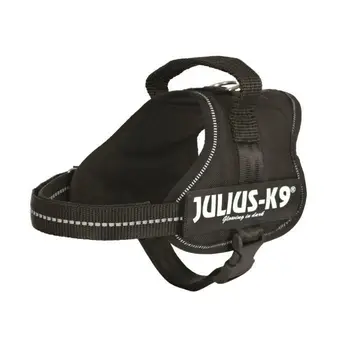 

Harness Force Julius-K9 - Mini-Mini - S: 40-53 cm-22mm-Black-For dogs
