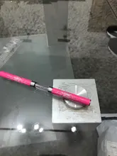 Delineador para decoración de uñas, herramienta de pincel de cristal tallado, pluma de dibujo de línea ultrafina, cable de tracción, flor de fototerapia, pluma doble de Metal