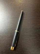 Pluma estilográfica de Metal de alta calidad, suministros de papelería para oficina y escuela, escritura, negocios, firmar, caligrafía, 1 unidad, 03923