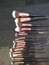Anmor-Juego de brochas de maquillaje, para base de sombra de ojos, colorete en polvo, delineador de ojos, pestañas, labios, herramienta cosmética, 4-16 Uds.
