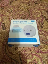 Envío Gratis! LCD CO Sensor trabajo solo construido en 85dB sirena de sonido independiente envenenamiento por monóxido de carbono Detector de alarma de advertencia