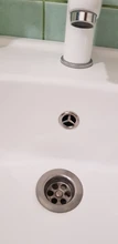 Overflow-Cover Basin Sink Bathroom-Accessories Sink-Hole Ceramic Kitchen Round 2pcs Pots