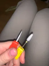 Dmoley-brocas de cerámica de tungsteno para uñas, accesorios de manicura y pedicura