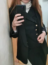 Mens doble botonadura gótico Steampunk Chaleco de terciopelo chaleco Collar victoriano Medieval negro chaleco hombres etapa Cosplay de baile, traje,