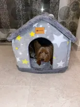 Bed-Mat Basket Kennel Sofa Pet-Products Dog-House Cat-Nest Puppy Cave Dogs Foldable Small