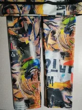 Women Leggings Running-Pants Fitness Digital Print Push-Up Workout High-Waist Stretch