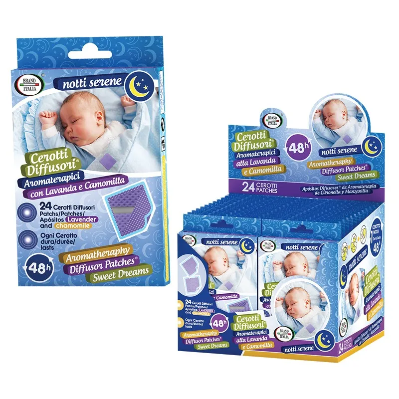 24 Cerotti Diffusori Notti Serene con Lavanda e Camomilla Сделано в Италии