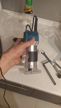 Fresadora eléctrica de 30000rpm para carpintería, recortador eléctrico para madera, máquina de grabado con ranuras, 800W, con puntas, máquina de tallado a mano