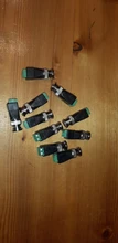 Conectores BNC para cámara AHD, CVI, TVI, CCTV, Coaxial/Cat5/Cat6, Cables, 10 Uds.