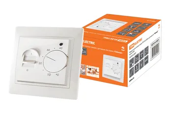 

Thermostat for warm floors TPP 16A 250 V with Sensor 3 m "tymyr" white TDM