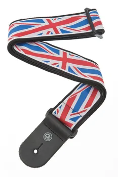 

50a11 cloth belt for guitar, Union Jack pattern, Planet Waves