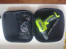 Bolso para herramientas eléctricas Dremel, destornillador eléctrico, Maleta, caja de carga, kit de herramientas multifunción, bolsa tejida