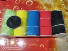 16 unids/set almohadilla de pulido para pulidor de coche 2 pulgadas 50mm pulido círculo pulido Pad Kit de herramientas para pulidor de coche cera Pulidora automática