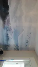 Landscape Wallpaper Photo-Mural Beibehang Decoration Painting Custom-Ink Bedroom Living-Room