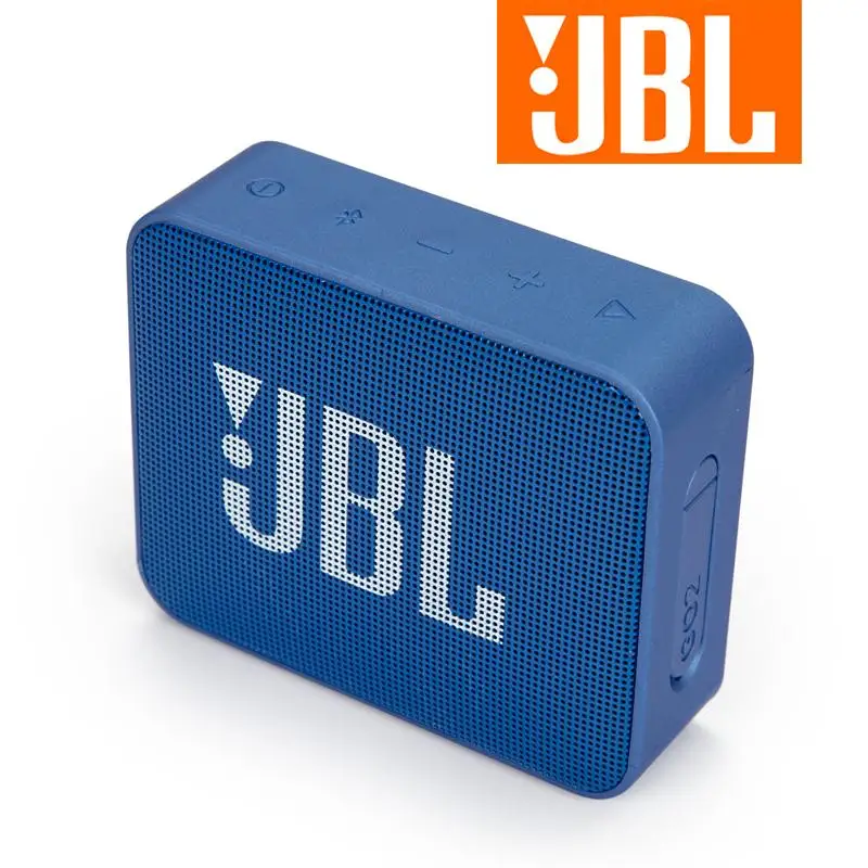 JBL GO 2 Bluetooth портативный динамик 5 часов микрофон беспроводной бумбокс музыка 3D объемный открытый для компьютера смартфон громкий динамик - Цвет: Синий