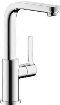 

Basin mixer Hansgrohe Metris s 31161000 (3/8 ", single-grip, with D/K, 5 L/min, swivel cast)