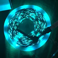 5M-30M tira de LED de 5050 de 2835 IP20 RGB banda LED Luz de cinta a rayas DC 12V diodo RGB cinta IR adaptador de controlador