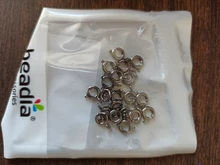 20 unids/lote de 6mm, cierre de anillo de resorte dorado con anillo de salto abierto, cierre de joyería para cadena, collar, pulsera, conectores, fabricación de joyas