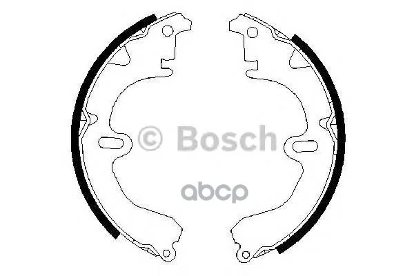 Колодки Тормозные Барабанные Bosch арт. 0986487203