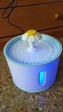 Dispenser-Container Fountain Cat-Bowl Water-Level-Display Electric-Water-Feeder Dogs