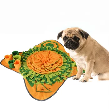 

Large Snuffle Feeding Mat for Dogs & Cats Machine Washable Rooting Rug Animal Enrichment Toys Interactive Pet Products Supplies