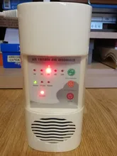 ATWFS aire ozonizador purificador de aire casa desodorante ozono ionizador generador de esterilización germicida de la desinfección habitación limpia