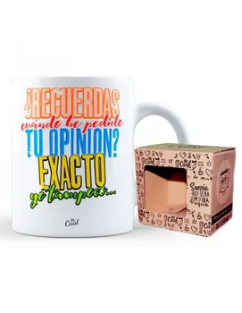 

▷ Cups with message from MR COOL