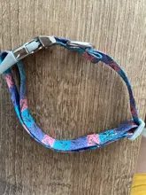 Dog-Collar Engraved Puppy-Name Floral Pet Personalized Airuidog Free Small Large Medium