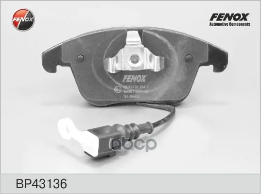 Колодка Тормозная Дисковая Fenox Bp43136 FENOX арт. BP43136