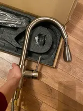 Grifos de plata de un solo tirador para cocina, grifo mezclador de agua giratorio de un solo orificio, 360 grados, 408906